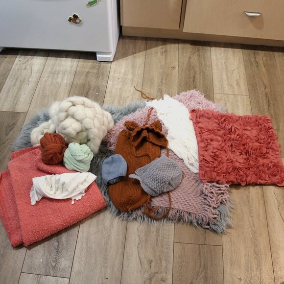 14 Piece Newborn Photography Prop Lot - Picture 1 of 13